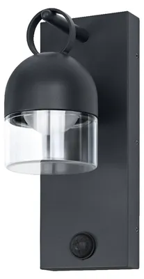 Produktbild von Außenlampe LED mit Bewegungsmelder H: 26.1 cm 3000 K 400 lm Modern