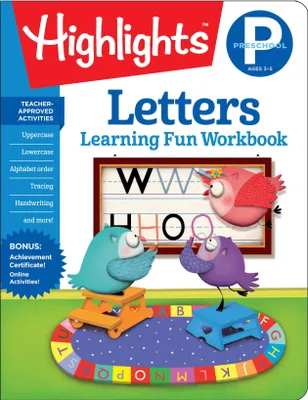 Produktbild von Lernbuch für Vorschulkinder: Buchstaben lernen, Nachzeichnen, Schreiben & Rätsel