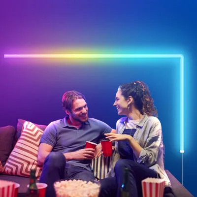 Produktbild von BOT LED Wandleuchte BWL3 6 Stück WiFi Bluetooth