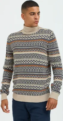 Produktbild von Blend BHPullover Herren Rollkragenpulllover Strickpullover Grobstrick Pullover mit Rollkragen Rippbündchen Regular fit