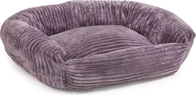 Produktbild von Hundebett Cordo · Breitcord-Obermaterial samtweich · Dunkelgrau · S