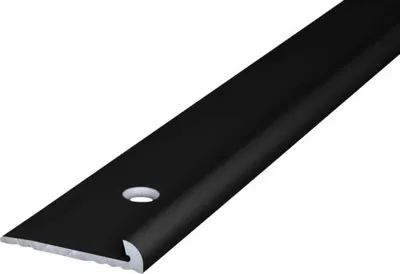 Produktbild von Prinz Abschlußprofil Alu schwarz 18 x 3,5 mm x 2,5 m