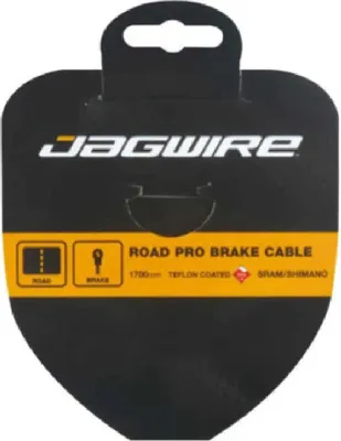 Produktbild von Jagwire Slick Stainless Campagnolo Bremskabel Schwarz 1.5 x 2000 mm Schwarz 1.5 x 2000 mm