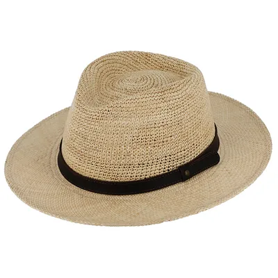 Produktbild von Fiebig Panamahut Traveller Crochet mit Kunstlederband Natur Gr. 57