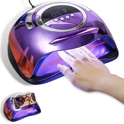 Produktbild von 300W UV LED Nagellampe SUN BM-12 mit 72 LEDs, Auto Sensor, 4 Timer, Profi Gel Nagel Lampe für Studio & Zuhause