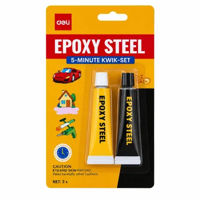 Produktbild von Epoxidkleber Transparent 5 Min 2-Komponenten Klebstoff Epoxidharz Super Stark Wasserfest Lösungsmittelfrei Reparaturkleber