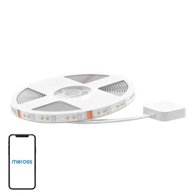 Zdjęcie produktu dla Inteligentna taśma LED Wi-Fi z RGBWW Meross MSL320 (5 metrów) HomeKit