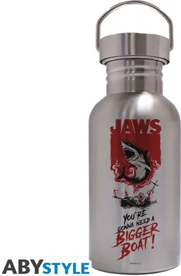 Image de Bouteille en métal Jaws - Requin (500 ml)