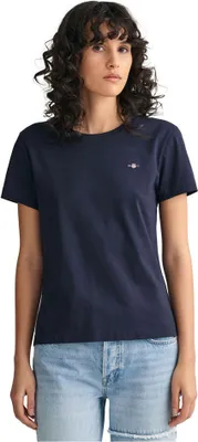 Obrázok produktu pre Gant Shield Regular Fit tričko s krátkym rukávom Blue XL Woman Blue XL