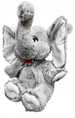 Produktbild von Deef Grauer Plüsch Elefant 30cm Weiches Stofftier
