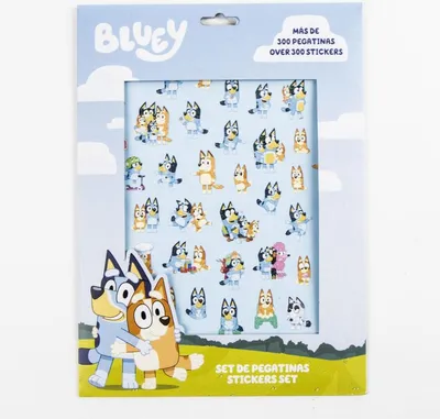 Produktbild von Cerda Group Bluey Sticker-paket Mehrfarbig Mehrfarbig One Size
