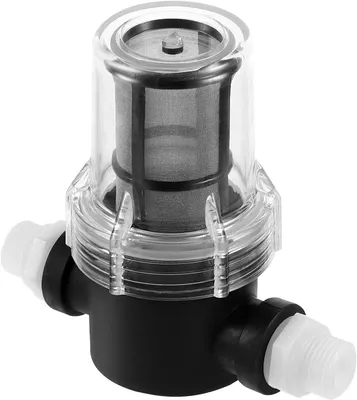 Produktbild von Edelstahl-Mesh-Wasserfilter mit Schraubanschluss für Gartenbewässerung und Druckwaschanlagen