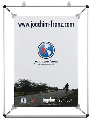 Produktbild von Spannrahmen Poster und Plakate 31x39,7 cm Silber