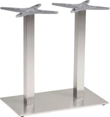Produktbild von Plattentischgestell Salzach-2-Bar Tischgestell Höhe 720 mm Edelstahl satiniert
