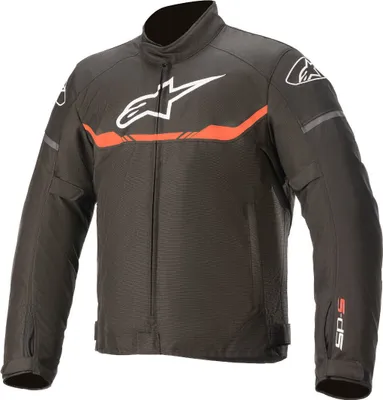 Image de Alpinestars T-SPS WP blouson textile moto, noir/rouge, 4XL
