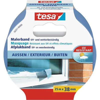 Image de tesa ecoLogo Crêpe de peintre Precision Outdoor Ruban de masquage en papier