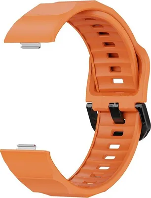 Produktbild von INF Silikonarmband für HUAWEI WATCH FIT 3 - Sportliches Design, Verschiedene Farben Orange