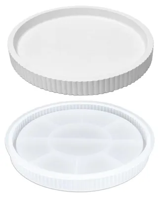 Produktbild von Silikonform Tablett rund, Ø 22,5 cm, lebensmittelecht