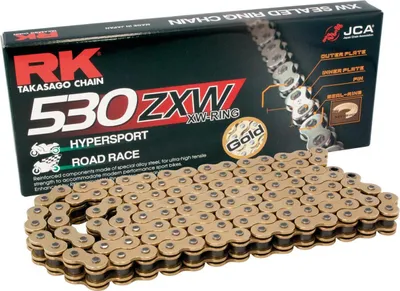 Produktbild von Rk Ketten 530 zxw 1920 n Gold Gold offen