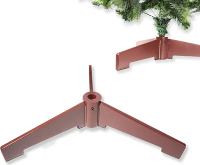 Produktbild von Tannenbaumständer aus Kautschukholz für Weihnachtsbäume 120-210 cm