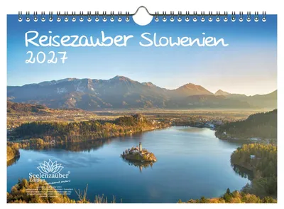 Produktbild von Reisezauber Slowenien DIN A4 Kalender für 2027 Urlaub Reise Stadt Land
