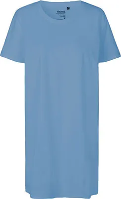 Immagine prodotto di Neutral O81020 | Maglietta lunga da donna - Maglia a jersey singolo - Colore: Dusty Indigo - Taglia: M
