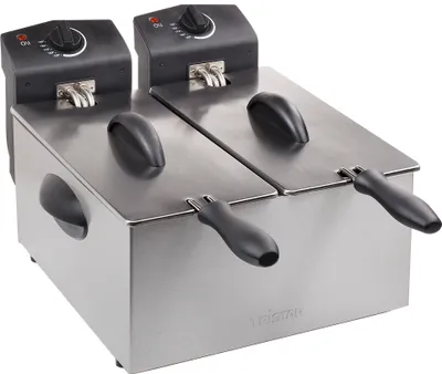 Produktbild von Tristar Doppel-Fritteuse 6 L