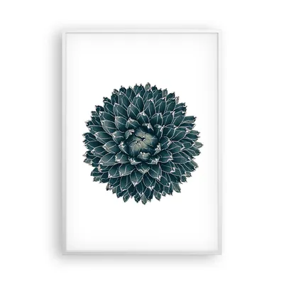 Produktbild von Gerahmtes Poster - Weißer Rahmen - Agave Königin Victoria - 70x100 cm - Wand Bild - Wanddeko - Wandbilder - Kunstposter - Wandposter - Bilderrahmen - Bilder - Kunstdruck - Wandbild - P2WPA70x100-4129