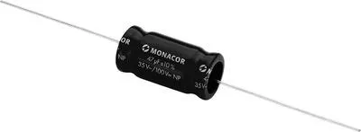 Produktbild von MONACOR LSC-470NP Bipolare Elektrolytkondensatoren 1,5-220 µF