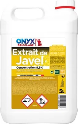 Image de Extrait De Javel 9.6% - 5 Litres - Onyx