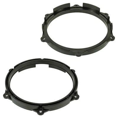 Produktbild von Lautsprecherringe Adapter Halterungen kompatibel mit Seat Ibiza 6J 2008-2017 Fronttür für 165mm DIN Lautsprecher