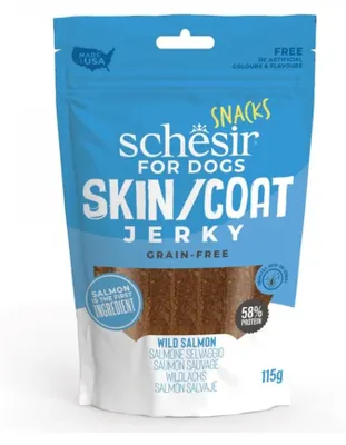 Produktbild von Schesir Jerky – Lachs-Hundesnack