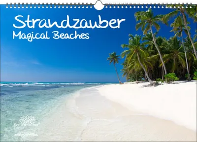 Produktbild von Strandzauber DIN A3 Immerwährender Kalender Strand und Strände - Seelenzauber