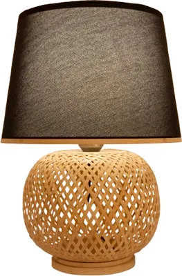 Produktbild von Fine Asianliving Bambus Tischlampe Natürlich Handgefertigt - Graham D32xH47cm