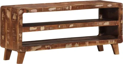 Produktbild von TV-Schrank 105x46x32 cm Massivholz Altholz