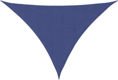 A triangular sun sail is shown against a white background.