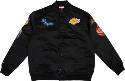 Produktbild von Mitchell & Ness NBA Blackout Collection Varsity College Jacke Los Angeles Lakers black XXL