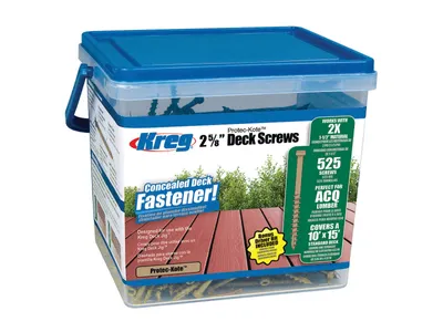 Produktbild von Terrassenschraube KREG Protec-Kote L.67 mm - 525 Stück - SDK-C262W-525