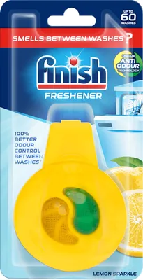 Produktbild von Finish Geschirrspülerfrischer mit Zitronen und Limetten Duft für ca. 60 Waschgängen