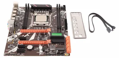 Produktbild von Desktop-Motherboard, stabile Leistung, 8 x SATA3.0, 5 x PCIe, 4 x DDR4-Speicher, Computer für PC-Ersatz