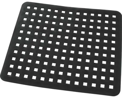 Produktbild von Spülbeckenmatte Quadro schwarz 29x31,5 cm