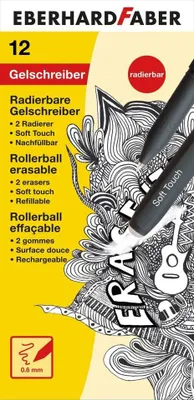 Productafbeelding van Rollerball Eberhard Faber Erase-It black