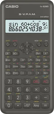 Produktbild von CASIO Schulrechner FX-82 MS 2nd edition Batteriebetrieb 2-zeiliges Display