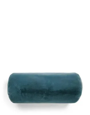 Produktbild von Essenza Kunstfell-Nackenrolle Furry  Farbe Nightblue Größe 22x50 cm