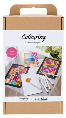 Obrázek produktu pro Creativ Company 977797, Včetně popisovače, Sada omalovánek