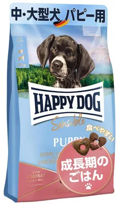 Immagine prodotto di Cibo secco Happy Dog Sensible Puppy Salmone e patate 4 kg