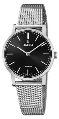 Produktbild von Festina Uhr Swiss Damen silber Armband Edelstahl UF20015/3