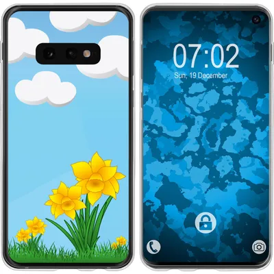 Produktbild von PhoneNatic Case kompatibel mit Samsung Galaxy S10e Silikon-Hülle Ostern M4
