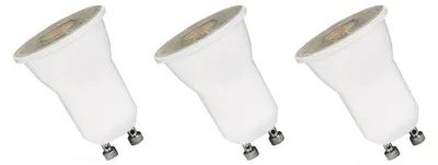 Produktbild von Spectrum GU10 LED Spot Lampe 2W 150lm 3000K Warmweiß 230V 3 Stück