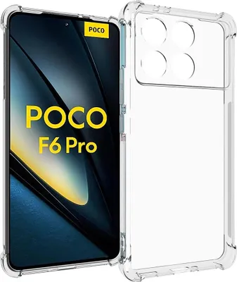 Produktbild von Xiaomi Poco F6 Pro Hülle - Coverup TPU Back Cover mit AirBag Corners - Transparent